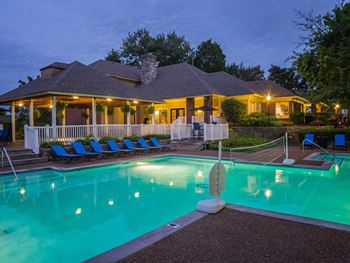Tropical swimming pool